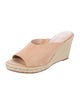 Stuart Weitzman Suede Mules