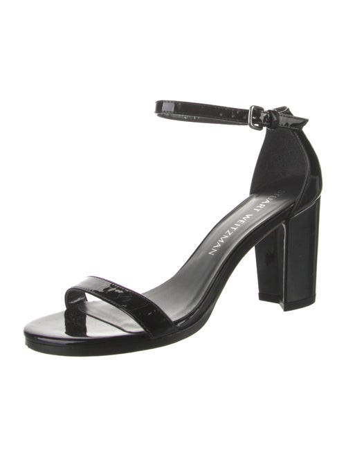 Stuart Weitzman Patent Leather Sandals