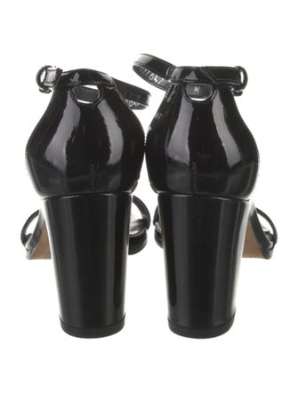 Stuart Weitzman Patent Leather Sandals
