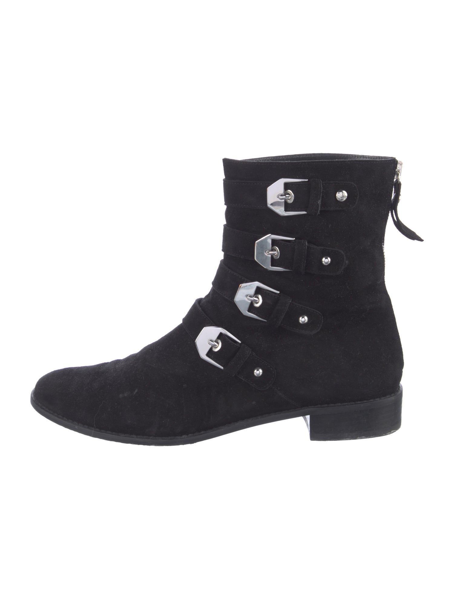 Stuart Weitzman Suede Lace-Up Boots