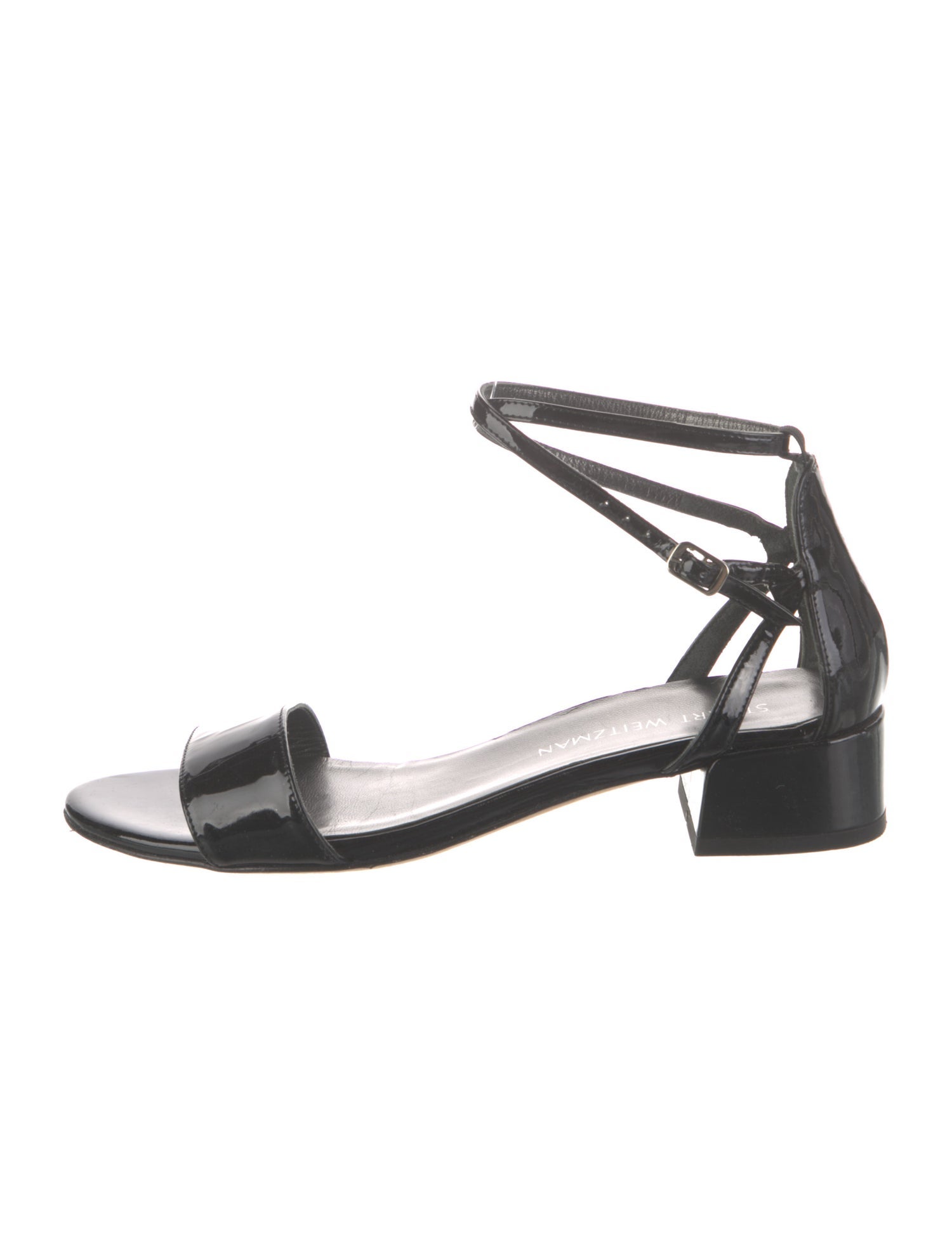 Stuart Weitzman Patent Leather Sandals