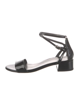Stuart Weitzman Patent Leather Sandals