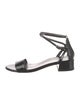 Stuart Weitzman Patent Leather Sandals