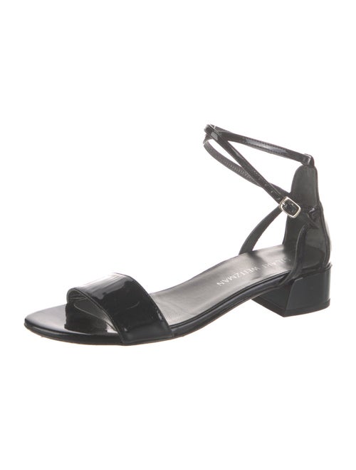 Stuart Weitzman Patent Leather Sandals