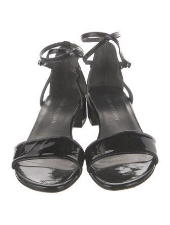 Stuart Weitzman Patent Leather Sandals