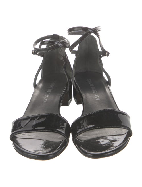 Stuart Weitzman Patent Leather Sandals