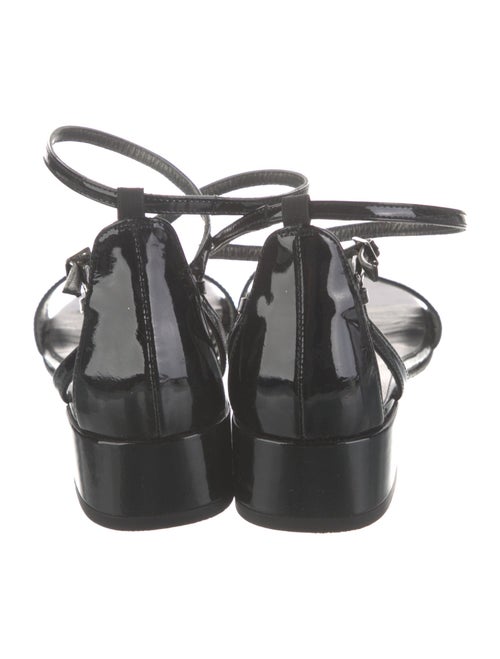 Stuart Weitzman Patent Leather Sandals
