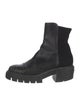 Stuart Weitzman Leather Combat Boots