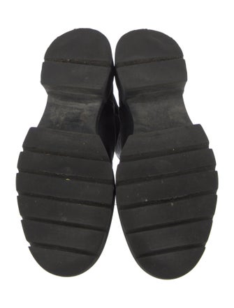 Stuart Weitzman Leather Combat Boots