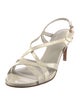 Stuart Weitzman Patent Leather Slingback Sandals