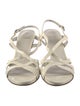 Stuart Weitzman Patent Leather Slingback Sandals