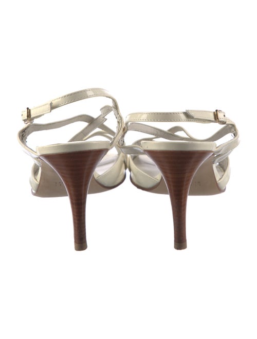 Stuart Weitzman Patent Leather Slingback Sandals