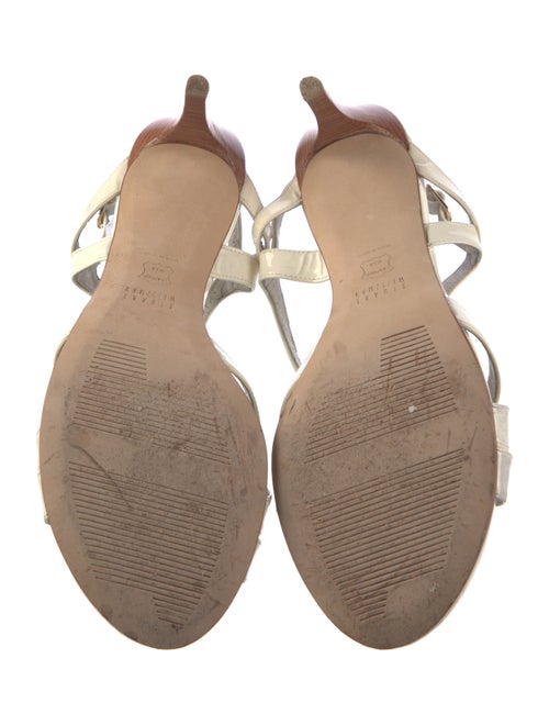 Stuart Weitzman Patent Leather Slingback Sandals