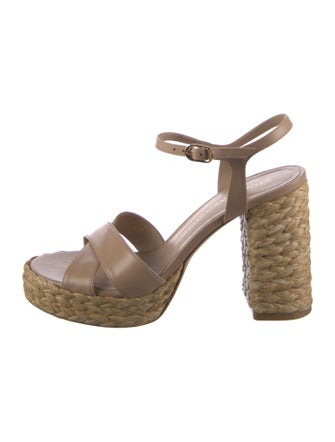 Stuart Weitzman Jute Sandals