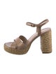 Stuart Weitzman Jute Sandals