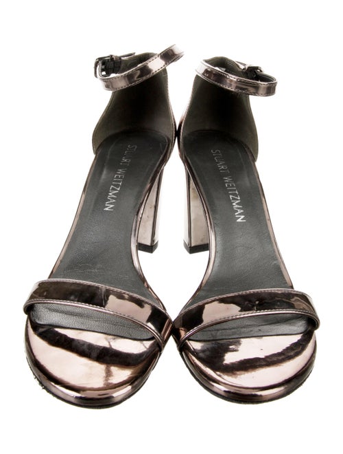 Stuart Weitzman Patent Leather Sandals
