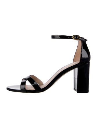 Stuart Weitzman Patent Leather Sandals