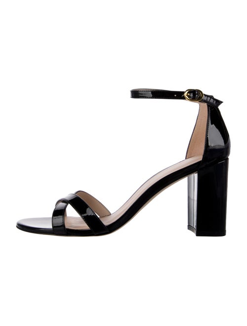 Stuart Weitzman Patent Leather Sandals