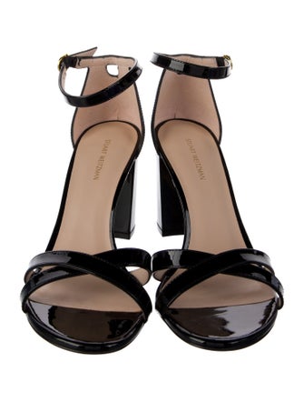 Stuart Weitzman Patent Leather Sandals