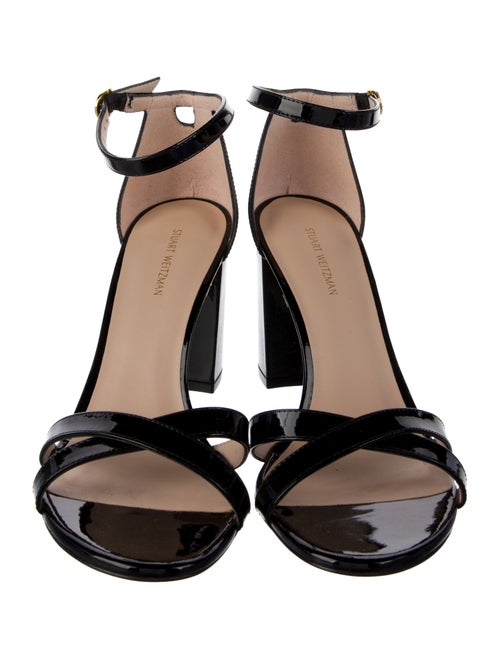 Stuart Weitzman Patent Leather Sandals
