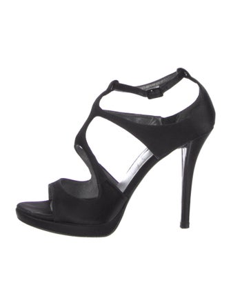Stuart Weitzman Satin Sandals