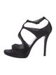 Stuart Weitzman Satin Sandals
