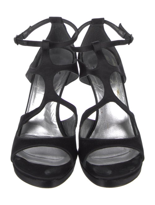 Stuart Weitzman Satin Sandals