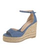 Stuart Weitzman Denim Espadrilles