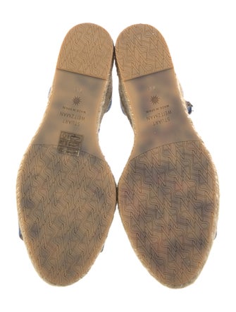 Stuart Weitzman Denim Espadrilles