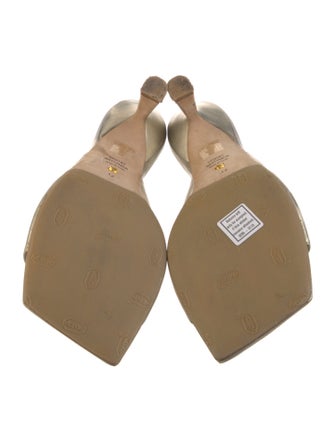 Stuart Weitzman Leather Slides