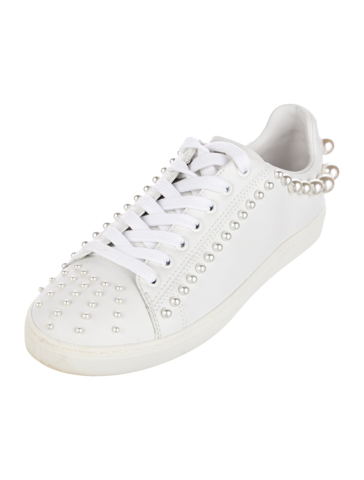Stuart Weitzman Leather Sneakers