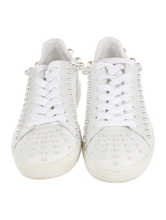 Stuart Weitzman Leather Sneakers