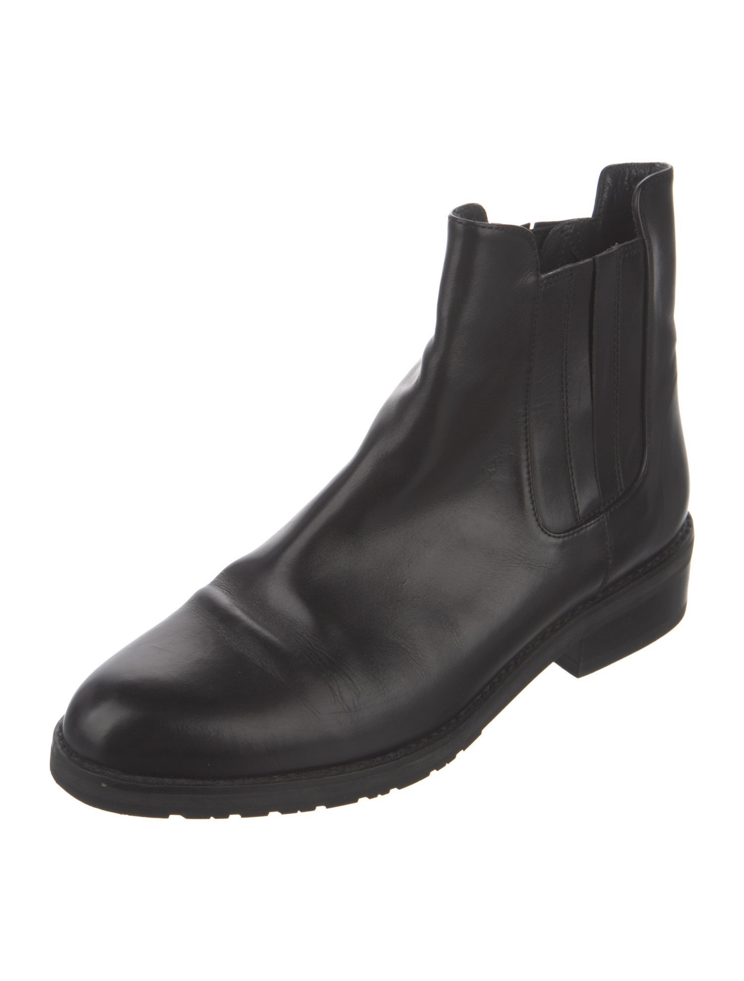 Stuart Weitzman Leather Chelsea Boots