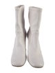 Stuart Weitzman Leather Sock Boots