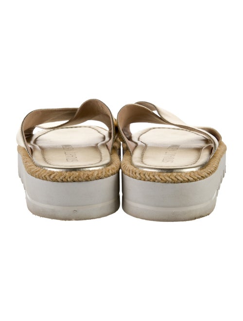 Stuart Weitzman Leather Slides