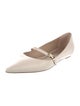 Stuart Weitzman Leather Mary Jane Flats