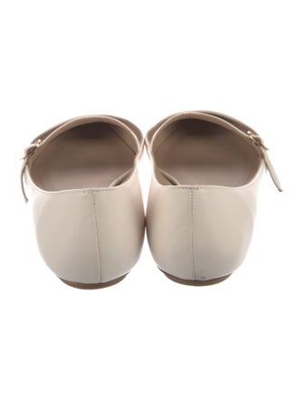 Stuart Weitzman Leather Mary Jane Flats