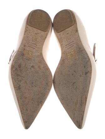 Stuart Weitzman Leather Mary Jane Flats