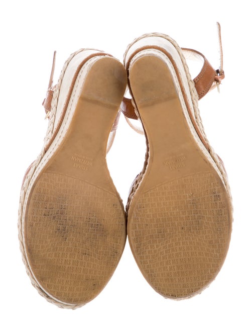 Stuart Weitzman Suede Braided Accents Slingback Pumps