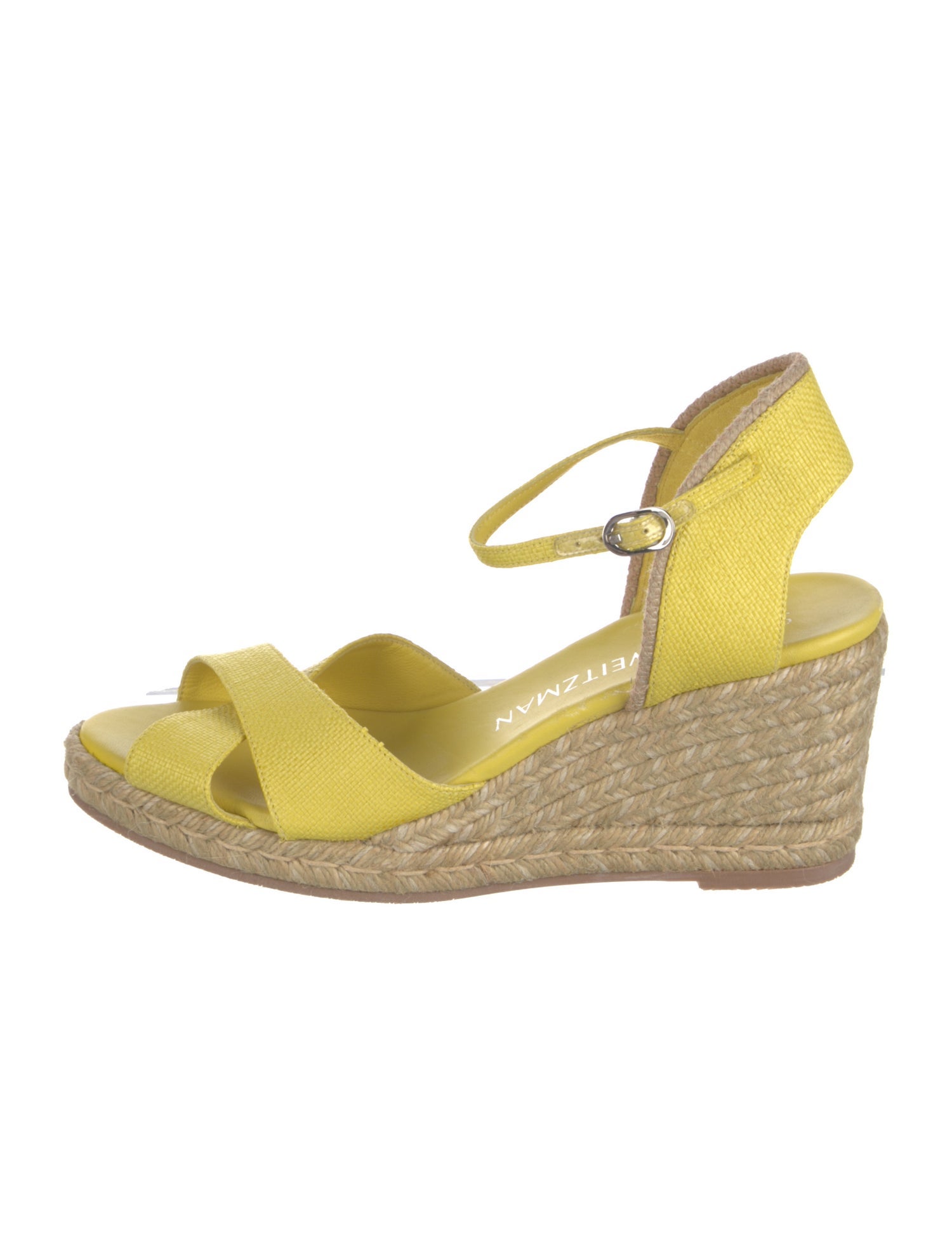 Stuart Weitzman Canvas Espadrilles