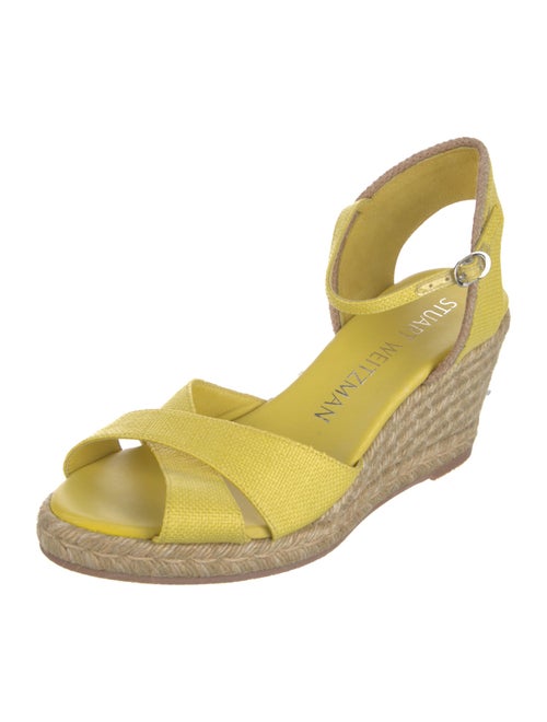 Stuart Weitzman Canvas Espadrilles