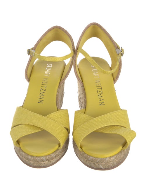 Stuart Weitzman Canvas Espadrilles