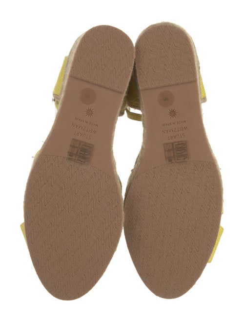 Stuart Weitzman Canvas Espadrilles