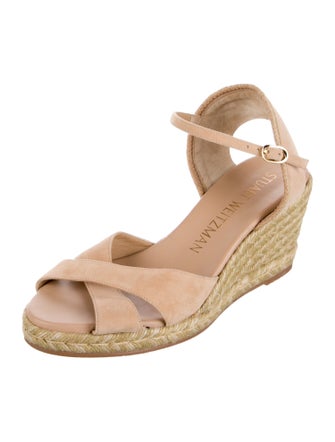 Stuart Weitzman Suede Espadrilles