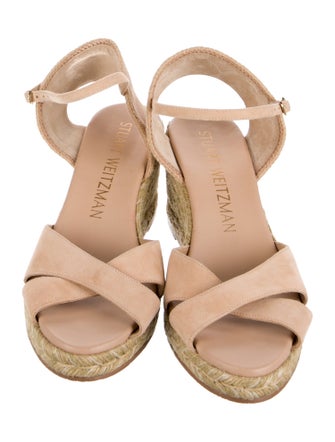 Stuart Weitzman Suede Espadrilles