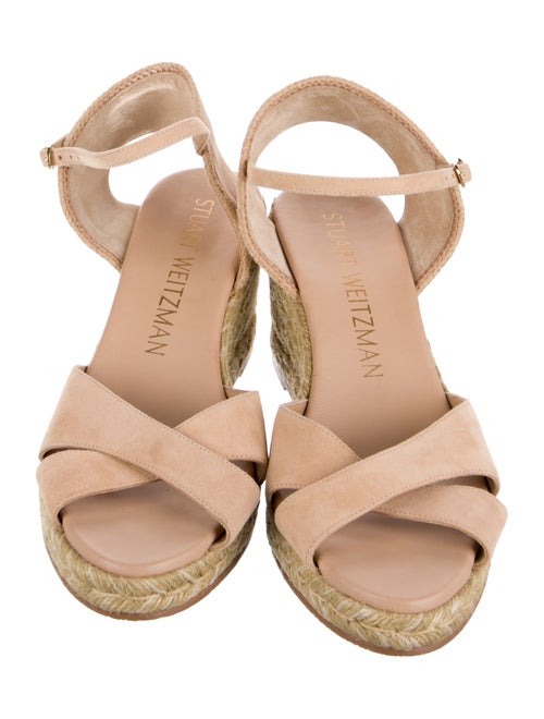Stuart Weitzman Suede Espadrilles