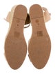 Stuart Weitzman Suede Espadrilles
