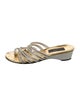 Stuart Weitzman Leather Slides