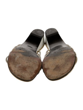 Stuart Weitzman Leather Slides