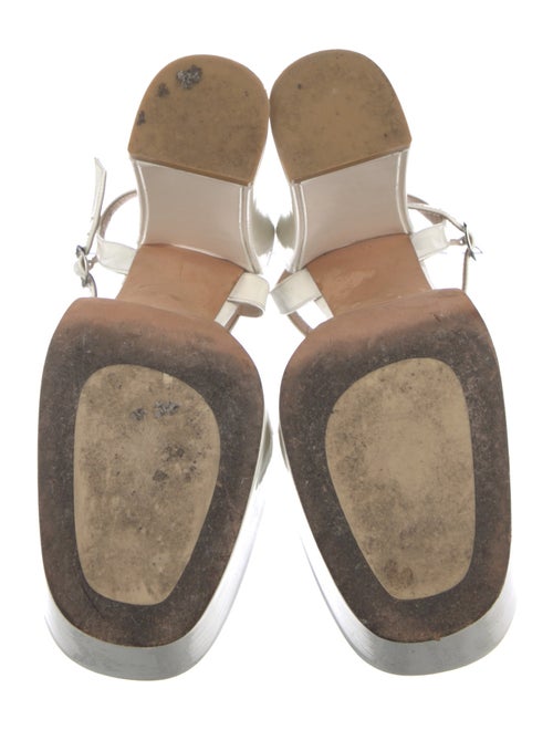 Stuart Weitzman Patent Leather Slingback Pumps